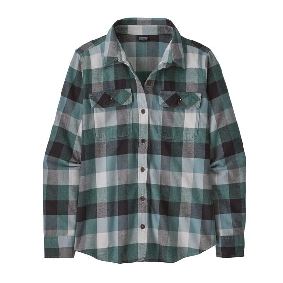 W's L/S Organic Cotton MW Fjord Flannel Shirt 42405