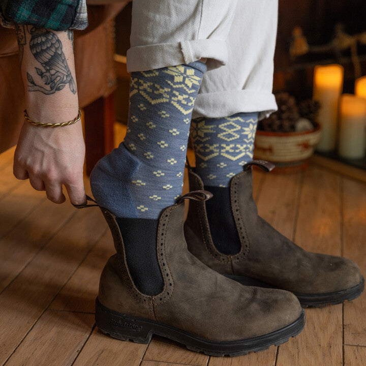W's Shetland Crew Lightweight with Cushion 6088