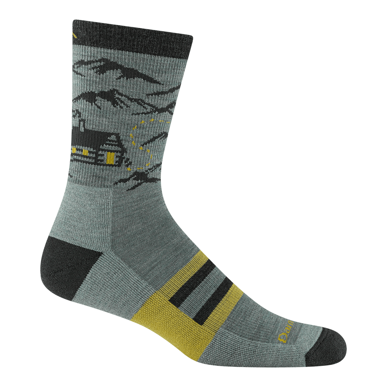 Men's Hike Hike Hut Micro Crew Midweight w/ Cushion 5021