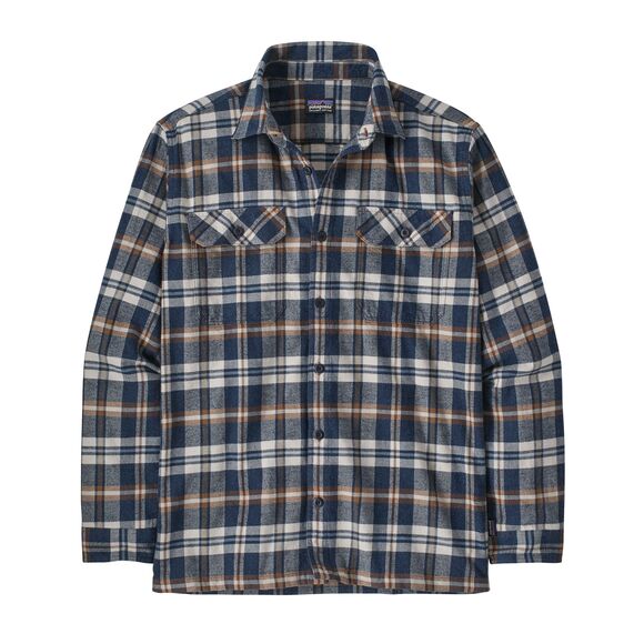 M's L/S Organic Cotton MW Fjord Flannel Shirt 42400