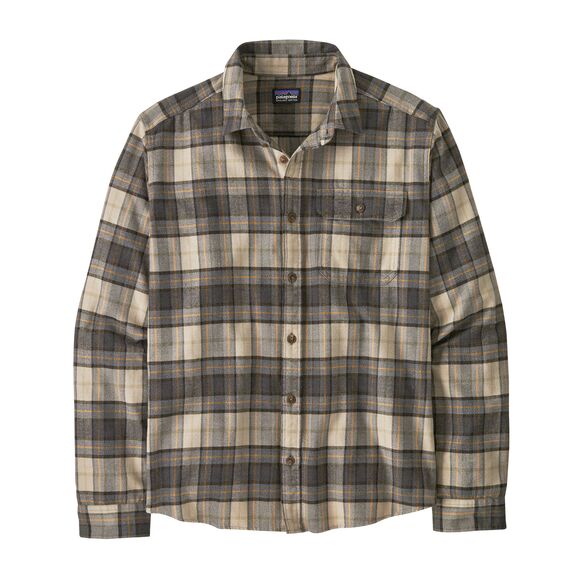 M's L/S Cotton in Conversion LW Fjord Flannel Shirt 42410