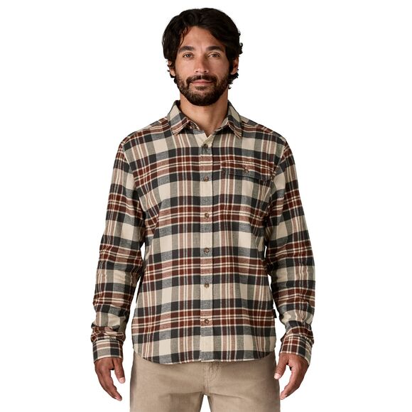 M's L/S Cotton in Conversion LW Fjord Flannel Shirt 42410