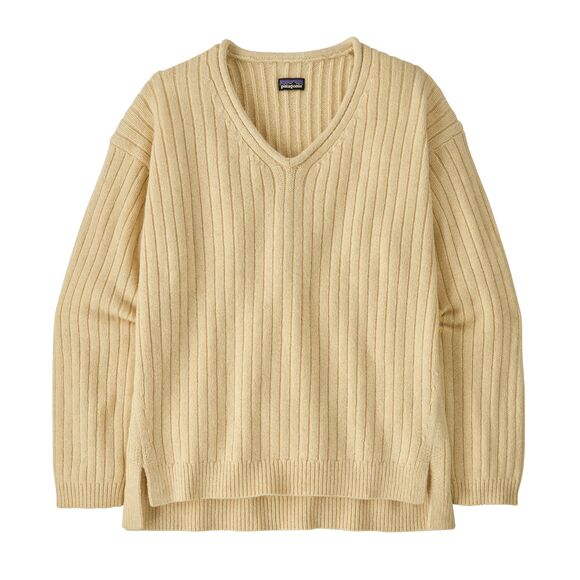 W's Recycled Wool-Blend V-Neck Sweater 51165
