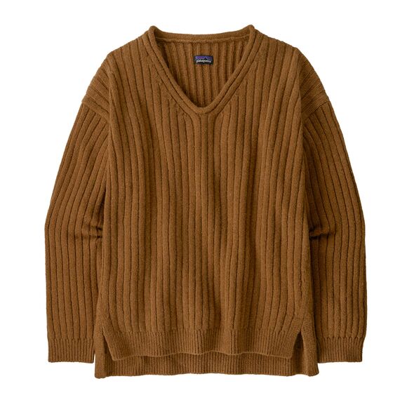 W's Recycled Wool-Blend V-Neck Sweater 51165