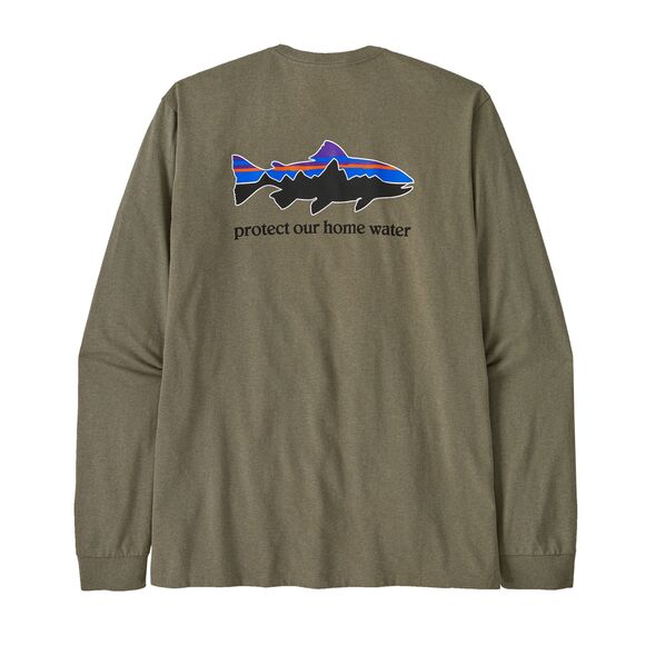 M's L/S Home Water Trout Responsibili-Tee 37574