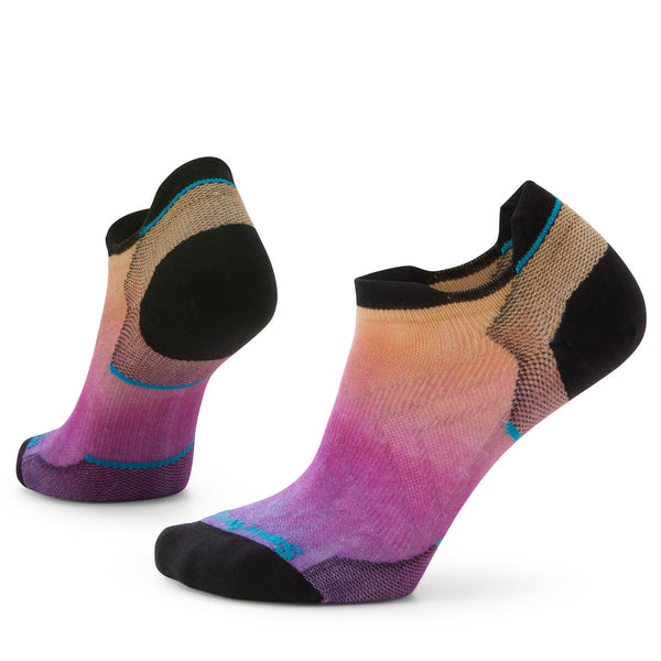 Women's Run Zero Cushion Ombre Print Low Ankle Socks SW001670