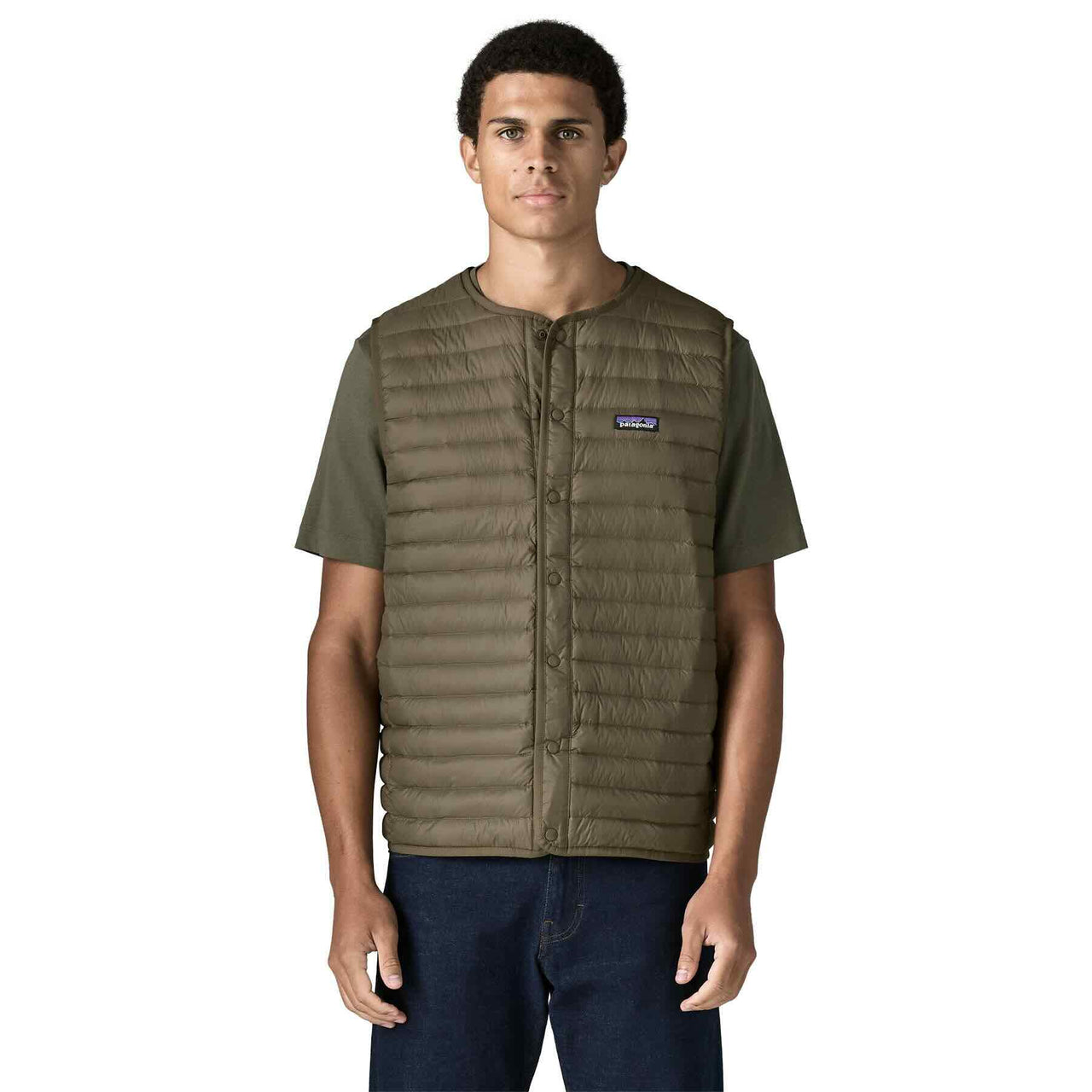 M's LW Down Sweater Vest 31915