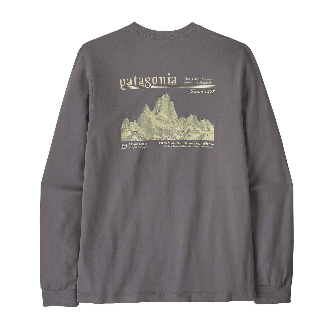 M's L/S MW Hut Tripper Skyline T-Shirt 37896