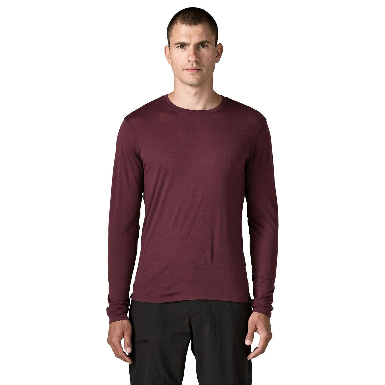 M's L/S Cap Cool Merino Shirt 44550