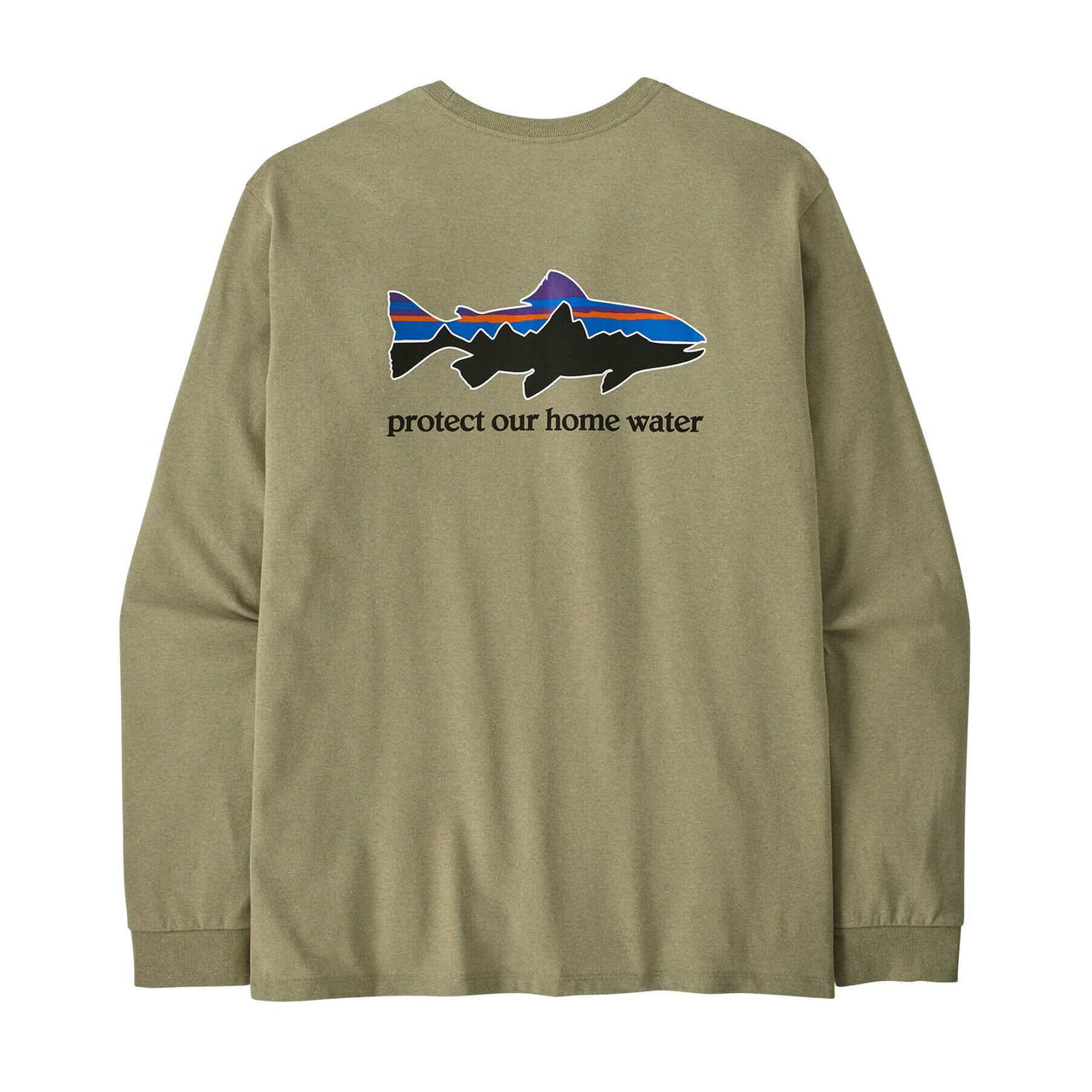 M's L/S Home Water Trout Responsibili-Tee 37574