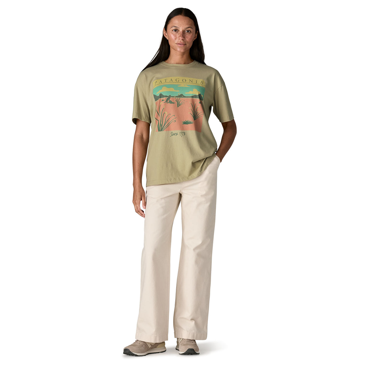 W's Desert Glow Oversized T-Shirt 37868