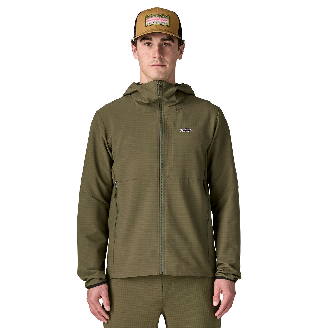 M's R1 TechFace Fitz Roy Trout Hoody 81787