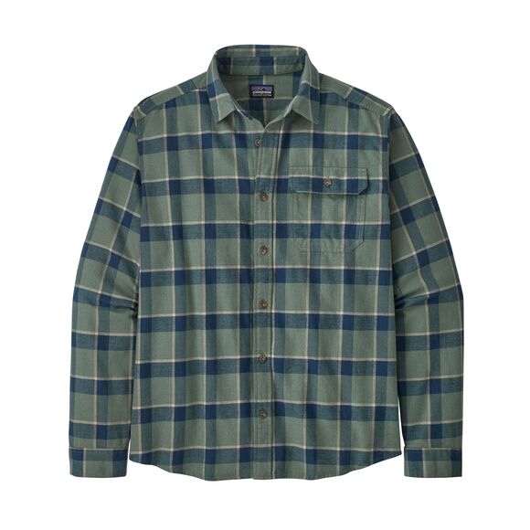 M's L/S Cotton in Conversion LW Fjord Flannel Shirt 42410